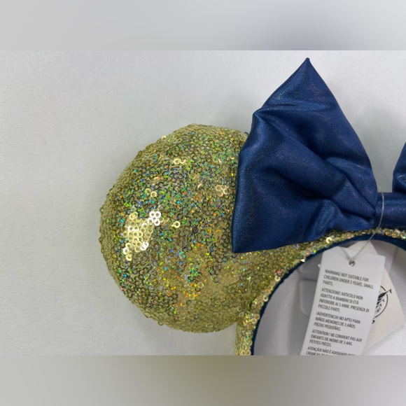 NWT Disney Parks WDW 50th Anniversary Gold Headband Minnie Ears - Picture 3 of 4